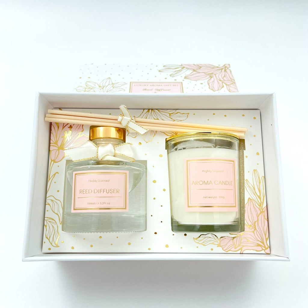 Scented Candle & Diffuser Gift Set - Style Phase Home