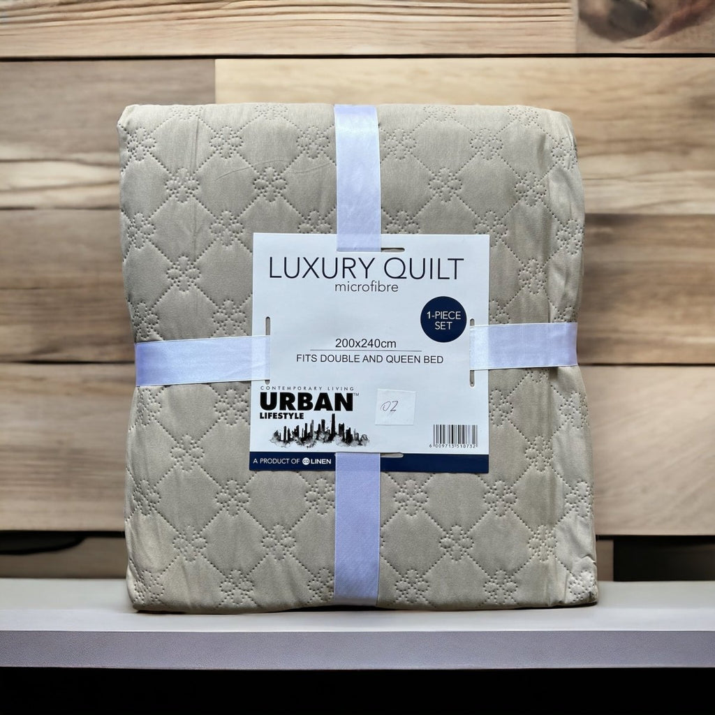 Urban Lifestyle Quilt - Double/Queen - 200 x240 - Style Phase Home