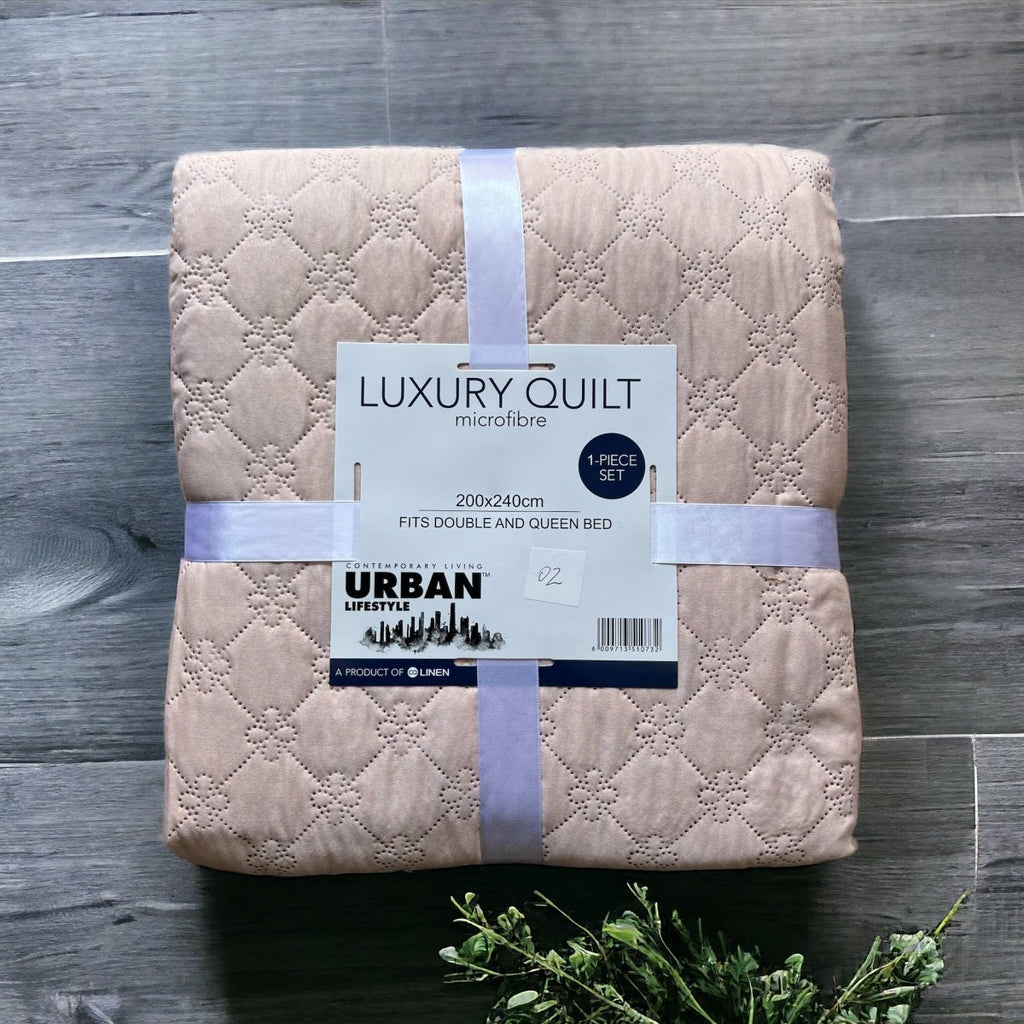 Urban Lifestyle Quilt - Double/Queen - 200 x240 - Style Phase Home