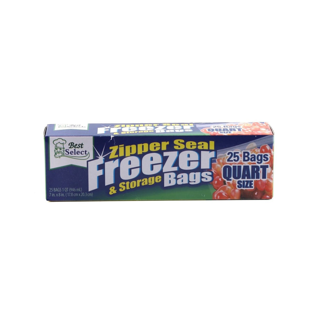 Zipper Seal Freezer Storage Bags - Style Phase Home